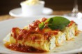 Cannelloni de ricota e espinafre